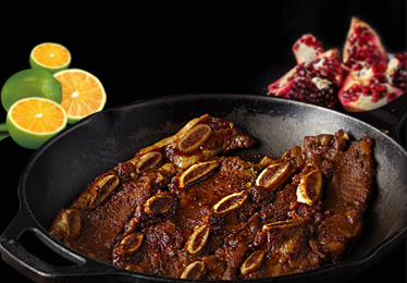 석류갈비1kg 1팩+ 청귤갈비 750g 1팩