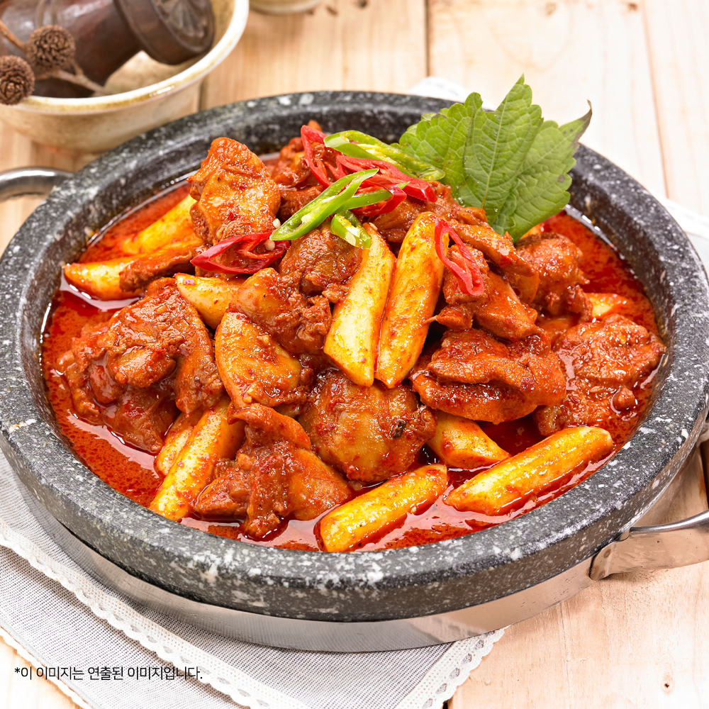 [무료배송]맵지않은 닭갈비 500g 2팩